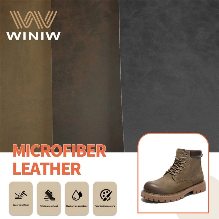 High Grade1.8-2.0mm Microfiber Synthetic Suede For Safety Shoes Upper factory
